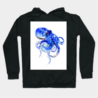 Blue Octopus Hoodie